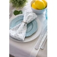 thumbnail image 4 of DII Natural Solid Chambray 70" Round Tablecloth, 4 of 5