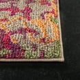 thumbnail image 4 of SAFAVIEH Madison Colleen Abstract Distressed Area Rug, Ivory/Multi, 5'3" x 7'6", 4 of 7