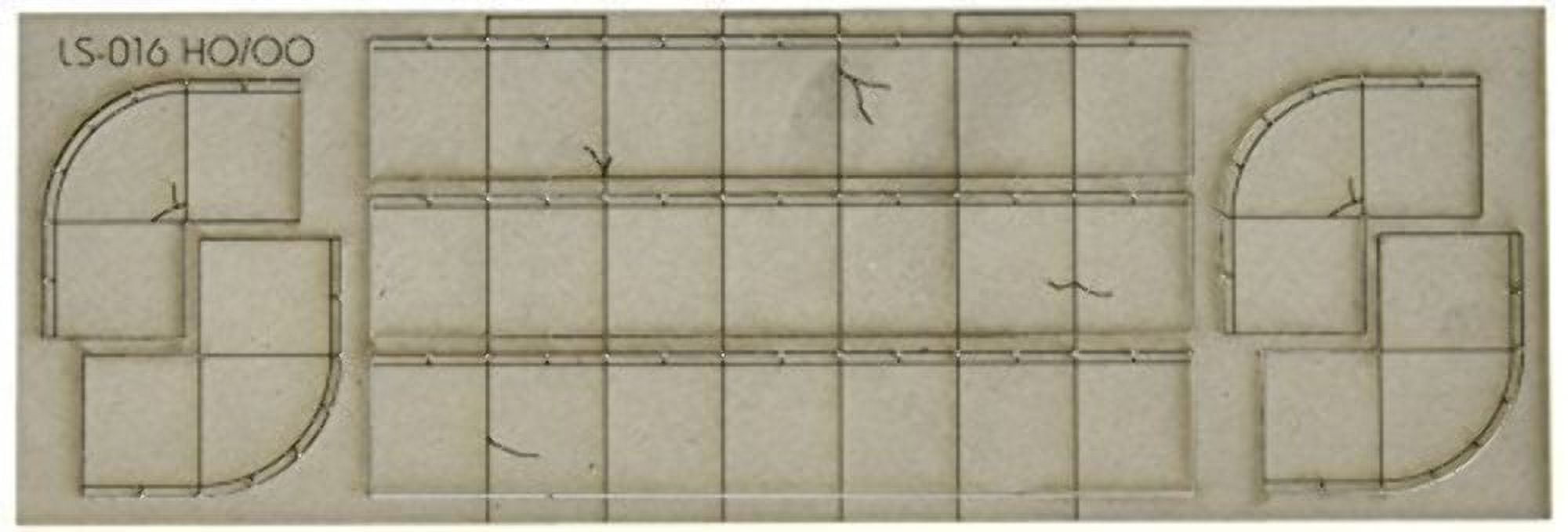 Bachmann HO Scale Train Accessories Concrete Sidewalk 39104