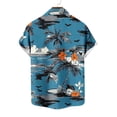 thumbnail image 6 of Titcea Hawaiian Shirt for Men Button Down Short Sleeve Tropical Floral Printed Summer Casual Beach Vacation Shirts Soft and Breathable, S-5XL, 6 of 6