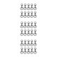 thumbnail image 1 of Naiovety 10 pack/lote mosquetones garra de langosta para llavero-accesorios fuertes y funcionales para nadar con llave fácil negro Type1 NO1, 1 of 6