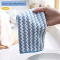 thumbnail image 1 of 5 PCS Microfiber Cleaning Rag Super Absorbent Coral Fleece Cloth Scouring Towel Pad Multifunction for Kitchen Dishes Cleaning(Pink 5pcs), 1 of 2