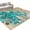 Blue, variant on Entryway Rug 2'x3', Ocean Red Octopus Kitchen Runner Rugs Non-Slip Carpet Mats, Coastal Anchor Sea Boat Retro World Map Bedside Rugs Runners Washable Floor Carpet for Bathroom Laundry Room
