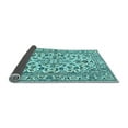 thumbnail image 2 of Ahgly Company Indoor Rectangle Persian Light Blue Traditional Area Rugs, 4' x 6', 2 of 4