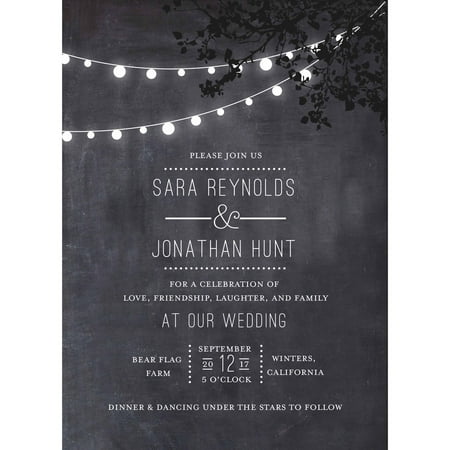 Wedding Glow Standard Wedding Invitation (Best Wedding Invitation Templates)