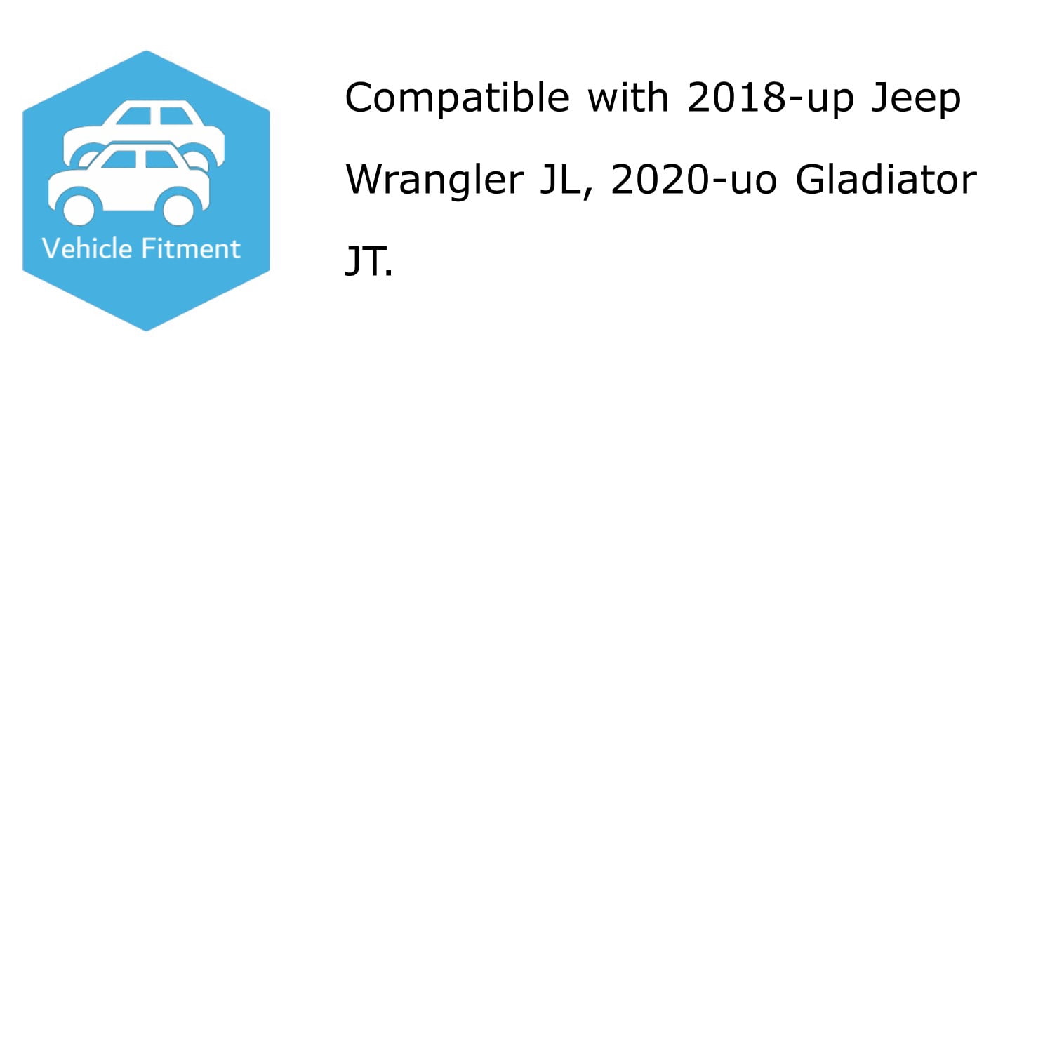 Set of Full Metal A-Pillar Mounting Brackets For Off-Road LED Pod Lights, Auxiliary Driving/Running Lamps For Jeep 2018-up Wrangler JL