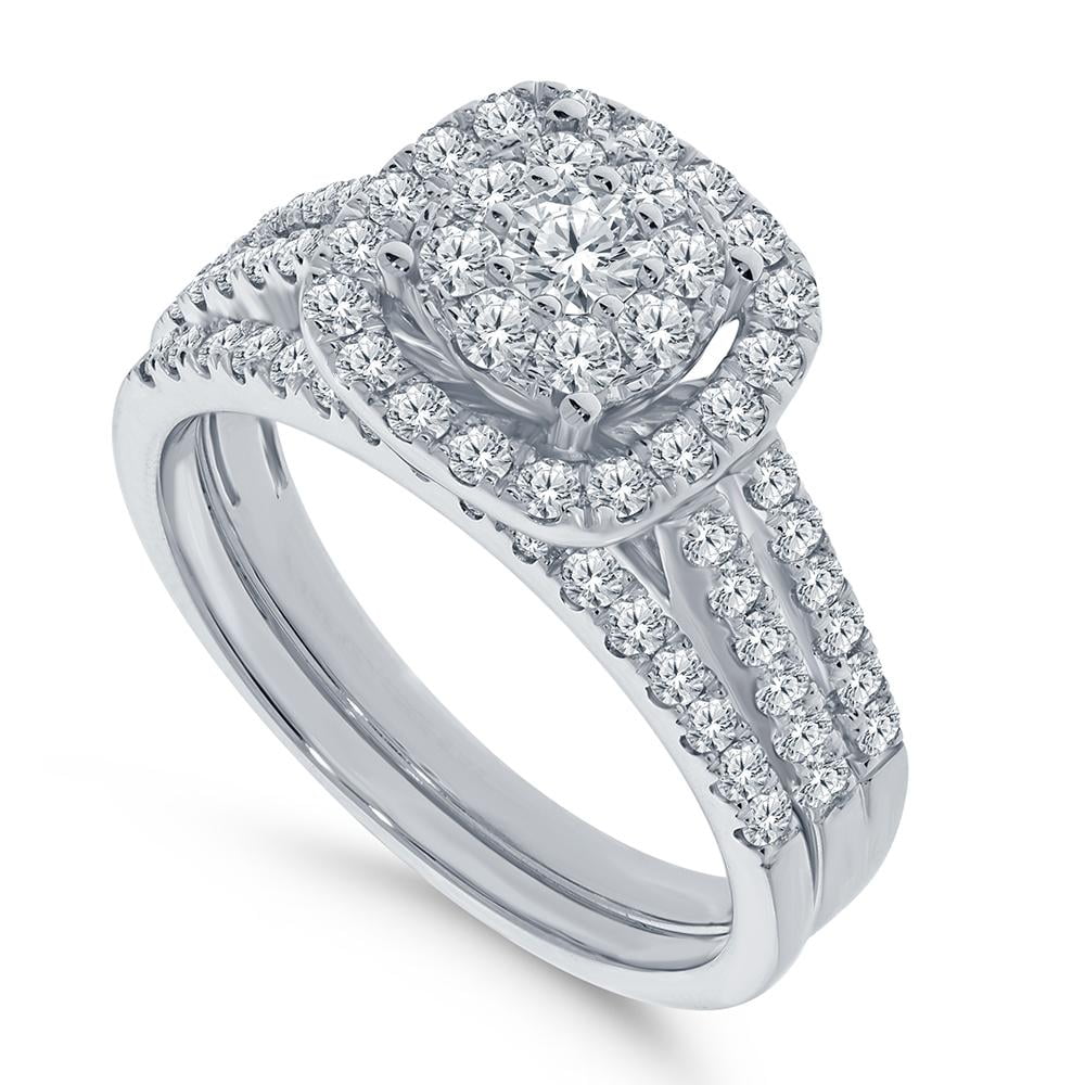 Wholesale Diamonds 10K WHITE GOLD 1 CARAT REAL DIAMOND