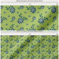 thumbnail image 2 of Soimoi Cotton Voile Fabric Check,Leaves & Floral Artistic Decor Fabric Printed Yard 42 Inch Wide, 2 of 7