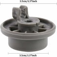 thumbnail image 2 of Dishwasher Rollers,20 Pieces 165314 Universal Dishwasher Lower Rack Wheels Replacement Parts Lower Rack Accessories for Many Common Dishwashers, 2 of 5