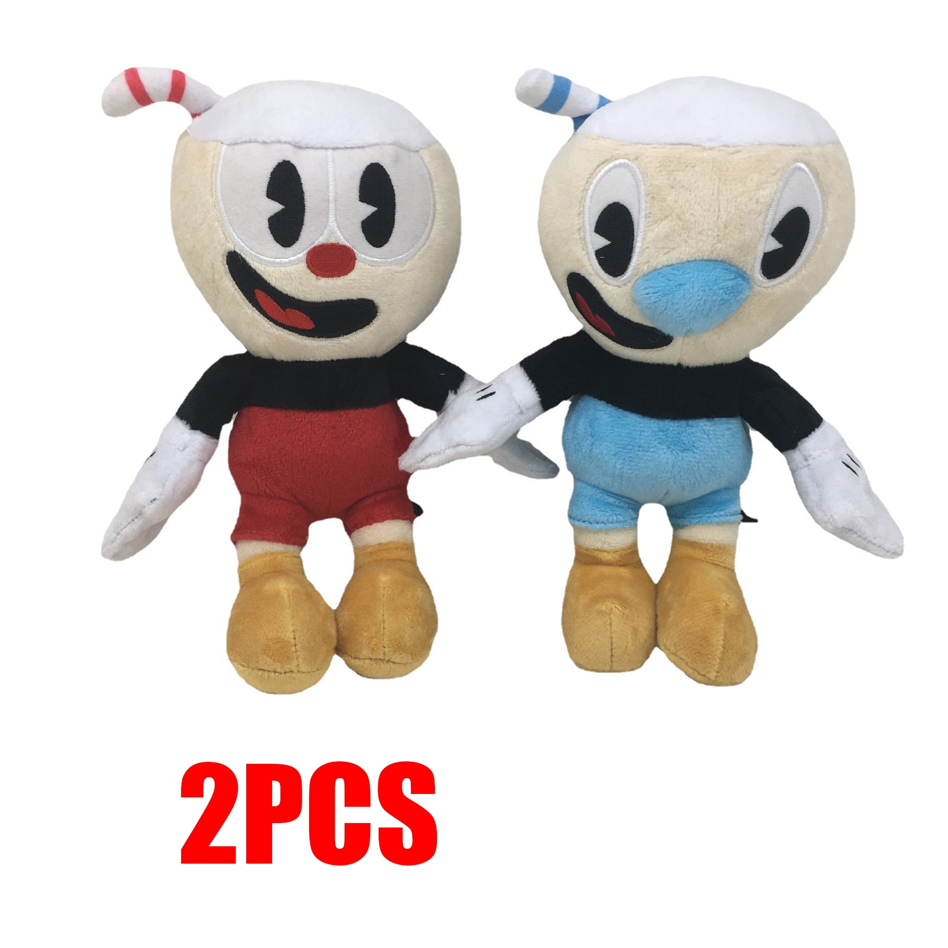 Cuphead Mugman Children's Plush Doll 30cm. 2pcs - Walmart.com
