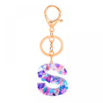 thumbnail image 1 of 1PCS Keychain Multicolor Letter A - Z Initial Letter Resin K, 1 of 2