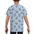 thumbnail image 5 of Wukai Cute Ice Cream Youth Unisex Short Sleeve T-Shirt for Boys, Girls, Teens, and Kids-X-Small, 5 of 7