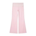 thumbnail image 3 of RUTAYY Women's Pants Casual Solid Color Low Rise Straight Leg Loose Fit Comfortable Daily Wear Trendy Vibrant Trousers, 3 of 4