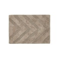 thumbnail image 3 of Better Trends 17" x 24" Bathroom Rugs 100% Cotton Soft Water Absorbent Non Slip Bath Mat Machine Washable Rug (Beige) Hugo Collection, 3 of 6