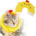 thumbnail image 1 of Soft Recovery Collar for Cats and Dogs - Protective E-Collar Adjustable Neck Aid Comfortable Sponge Material for Indoor and Outdoor Use, 1 of 4