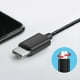 thumbnail image 4 of Auricures USB C con cable auricures estéreo HiFi con micrófono , función de aismiento de ruido - De Oro dorado Sunnimix Auricular con control de volumen tipo C, 4 of 6