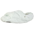 thumbnail image 1 of Dearfoams Luna - Pantuflas de piel sintética con correa elástica para mujer, bluewash, X-Large, 1 of 11