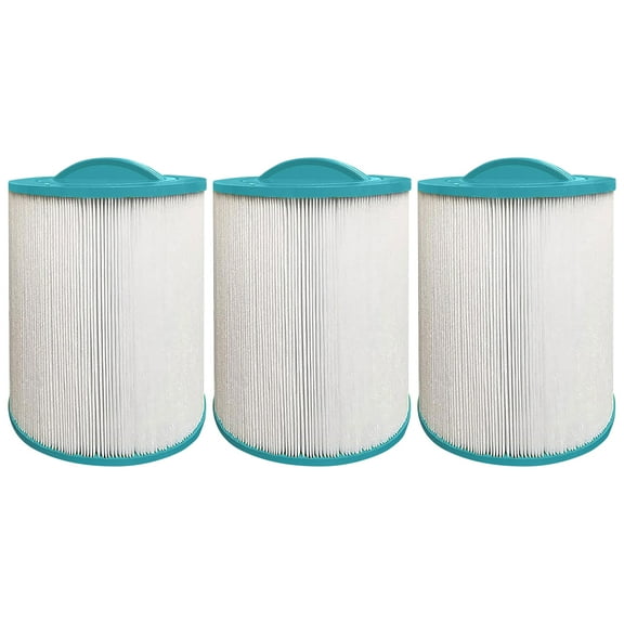 Hurricane 3 Pack HF6H502-01 Advanced Pool and Spa Filter Cartridge Replacement