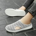 thumbnail image 3 of YOURDIARY Womens Slip on Walking Shoes Sneakers Mesh Breathable Fit Comfort Flat Loafers, 3 of 5
