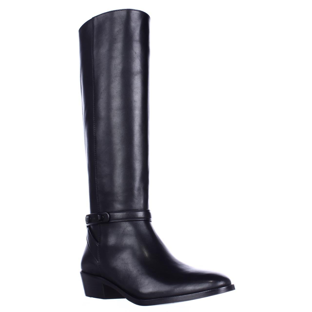 coach tall black boots