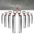 thumbnail image 2 of Rotating 360 Degrees Sprayer Refraction Mist Nozzles with Stakes Connector Gardens lawn Irrigation for 1/4'' Hose Sprinklers He Qiyong unisex, 2 of 2