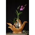 thumbnail image 1 of Wooden Vase Rustic Bowl Sculpture 21" X 17" X 14" | #hwa168, 1 of 2
