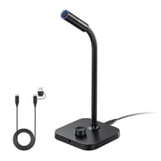 BOYA® CM40 Gaming Computer USB Microphone for Business Meetings, Audiobook Recording, Interviews, ENC Noise Cancellation, 0–30 dB Gain, 9.7mm Capsule, 24 bit Studio Audio