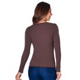 thumbnail image 4 of Blusa Ilusión 43860 cafe XG, 4 of 4