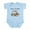 Sky Blue, variant on CafePress - Jesus Is The Reason Infant Bodysuit - Baby Light Bodysuit, Size Newborn - 24 Months
