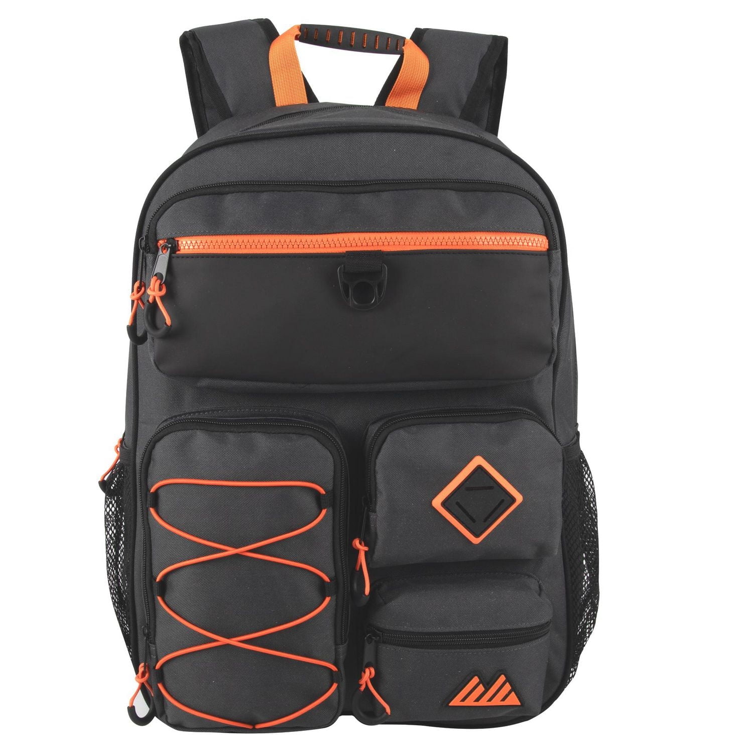 Single Large Capacity Multi-Pocket Bungee Cord Backpack for Travel and Commuting