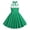 Green, variant on Ulanda Halter Pinup Dresses for Girls 50s Pin up Dress Girls Retro Dress 1950s Vintage Dress Kids A line Party 50's Polka Dot Dress (White, 7-8 Years)