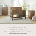 thumbnail image 7 of Child Craft Atwood 42" Interlocking 4-Drawer Chest for Nursery or Bedroom, Chevron Design, Anti-Tip Kit, Cocoa Bean Brown, 7 of 7