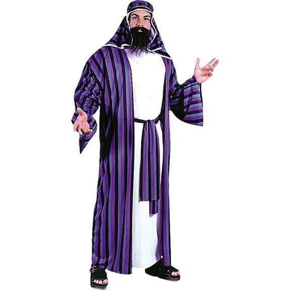 FunWorld Costumes Chic Shiek Striped Robes Costume Standard One Size 33-42