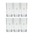 thumbnail image 1 of Carved Solutions Tall Cooler Glass Set Of 6-1-6, 1 of 1