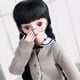 thumbnail image 2 of 3 Retro Estilo Literario Marco de Caja para Night Lolita Accesorios Plata Zulema Par de gafas de muñeca, 2 of 8