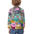 thumbnail image 3 of Kirby And The Forgotten Land Game Hoodie for Kids 3D Printed Pullover Sweatshirts Sweater Round Neck Pullover Clothing For Children Boys Girls, 3 of 4