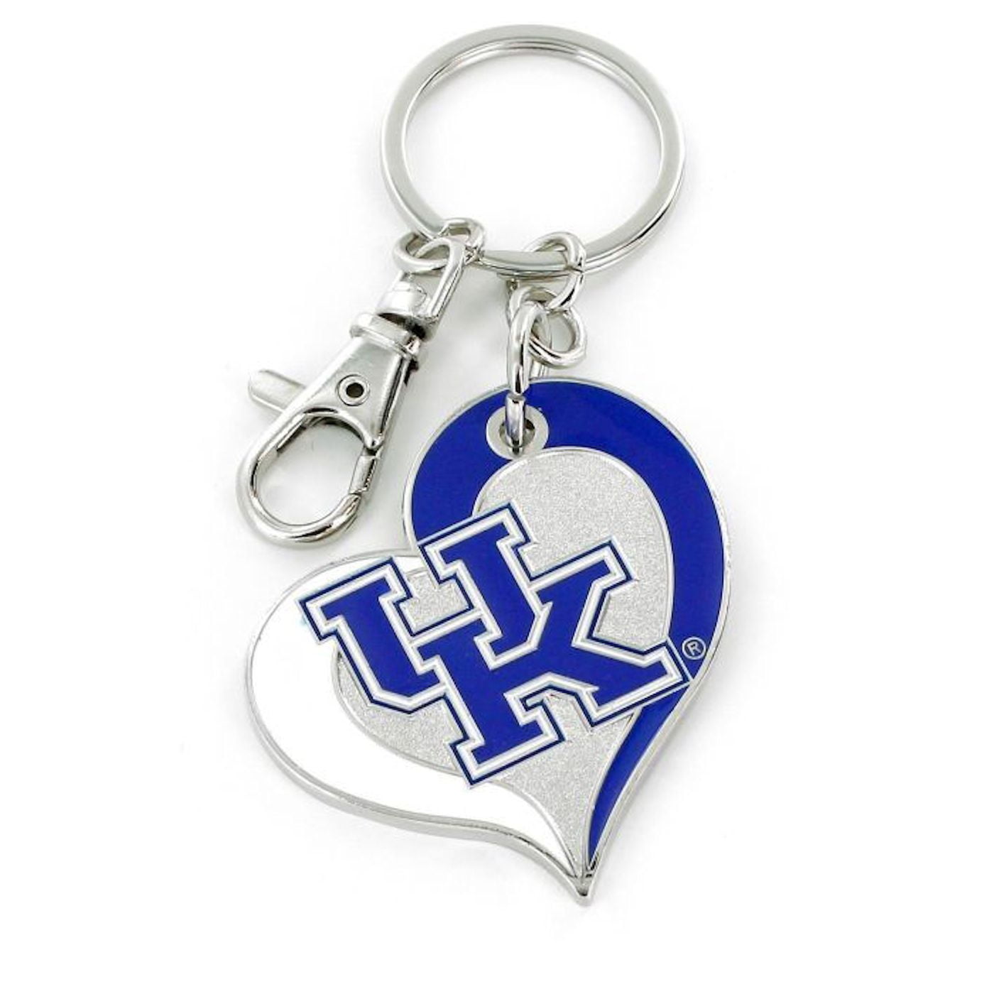 aminco NCAA unisex-adult Charmed Heart Keychain 