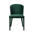 thumbnail image 2 of Metropolitan Forest Green Velvet Dining Chair by TOV Furniture, 2 of 5