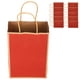 thumbnail image 1 of 10 Bolsas De Papel Kraft Con Asas Para Dulces, Bocadillos, Compras, Regalos, Bolsas De Regalo, Recuerdos De Fiesta De Boda, Material De Papel Kraft Marrón Reutilizable, 1 of 7