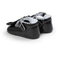 thumbnail image 4 of Infant Baby Girls Flats Soft Sole PU Leather Non-Slip Bowknot Princess Wedding Dress Shoes Toddler First Walking Crib Shoes 0-18 Months, 4 of 7