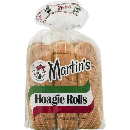 Martin's Hoagie Rolls- 6 pk 20oz (4 bags)