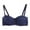 Navy, variant on Darzheoy Women's Sexy Thin Lace Bra Adjusted Type Cross Border Foreign Trade Bra Womens Sports Bras 36/80B