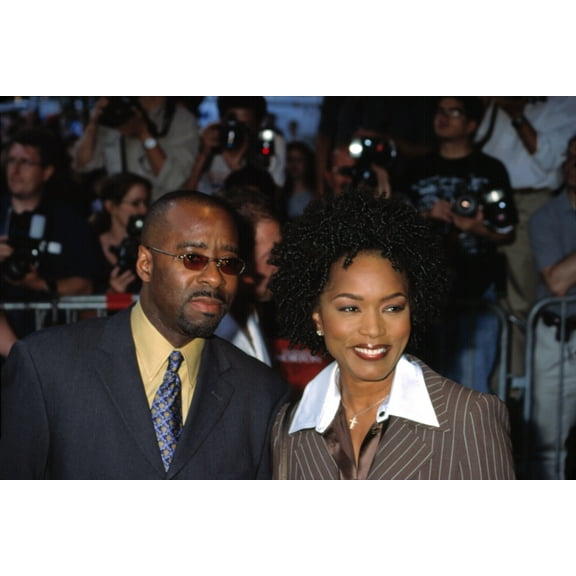 Angela Bassett And Husband Courtney B. Vance At The Premiere Of Made, 71001, Nyc, By Cj Contino. Celebrity (10 x 8)