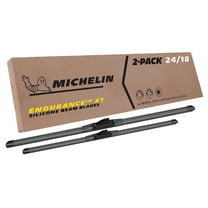 MICHELIN® Endurance XT 24"/18" Silicone   Water Repellency Beam Windshield Wiper Blades, 2 Pack