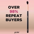 thumbnail image 4 of Skone Cosmetics Blending Eye Brush - Luxe Premium Rose Gold and Synthetic Eye Blending Brush - Professional Grade Nylon Blending Brush Used To Blend Eye Shadow Edges and Fine Lines - Blending Brush Fo, 4 of 5