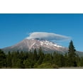 thumbnail image 2 of Highsmith, Carol 14x11 Black Ornate Wood Framed with Double Matting Museum Art Print Titled - Mount Shasta-California, 2 of 4