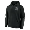 thumbnail image 2 of Unisex Fanatics  Black Cleveland Browns Sleek Elements Pullover Hoodie, 2 of 7