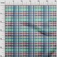thumbnail image 2 of oneOone Viscose Chiffon Fabric Madras Check Print Fabric By The Yard 42 Inch Wide, 2 of 4