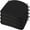Black, variant on Outdoor Chair Cushions, 17" x 17" x 2" Patio Chair Cushions for Outdoor Furniture, Indoor Dining Seat Chair Pads with Ties, for Patio, Garden, Living Room