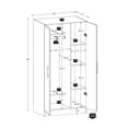 thumbnail image 3 of Prepac Penderie Elite avec rangement, 3 of 9